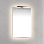 Spegel Macro Design Ambilight med Svart T-belysning