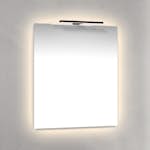 Spegel Macro Design Ambilight med Svart T-belysning