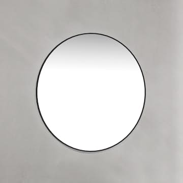 Spegel Macro Design Crown Rund Med Ram