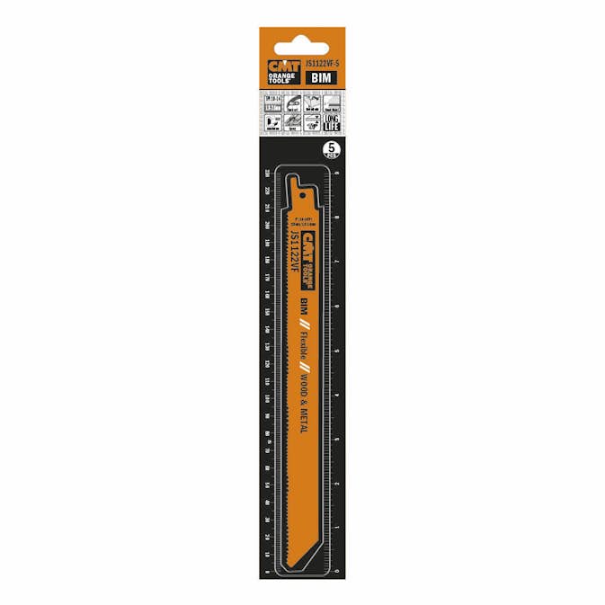 Tigersågblad CMT Orange Tools Trä/metall 225mm BIM Flex 5 st