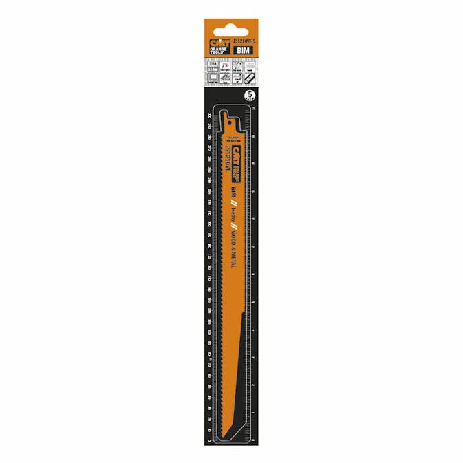 Tigersågblad CMT Orange Tools Trä/metall 300mm BIM Heavy 5 st JS1210VF-5