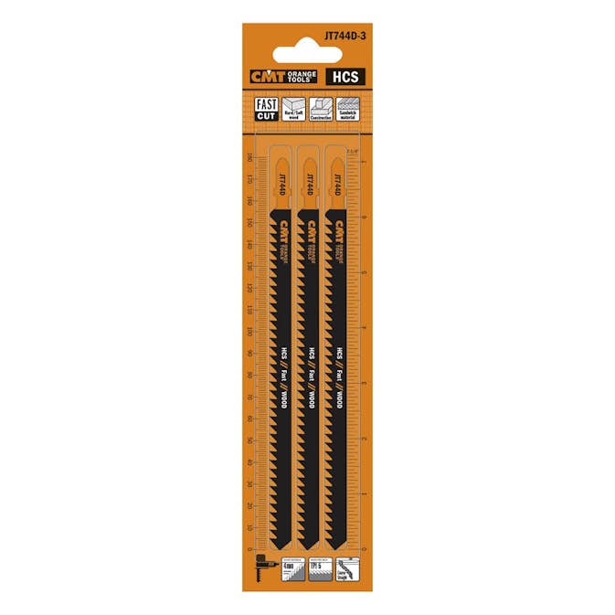Sticksågblad CMT Orange Tools Virke 155mm HCS Fast 3 st