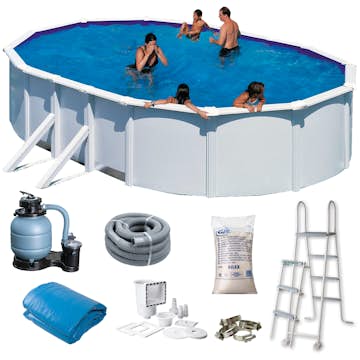 Poolpaket Swim & Fun Basic Pool Oval