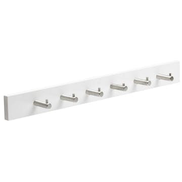 Klädhängare Habo Dot Vit/Rostfri