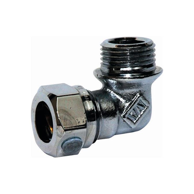 Klämringskoppling Vatette 1145 Vinkel Utvändig Förkromad