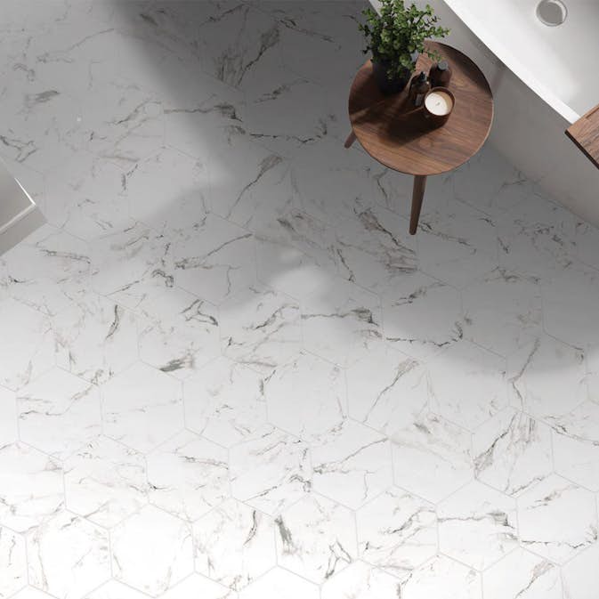 Klinker Hill Ceramic Alcamo Carrara (KLC4240) 25x22 cm