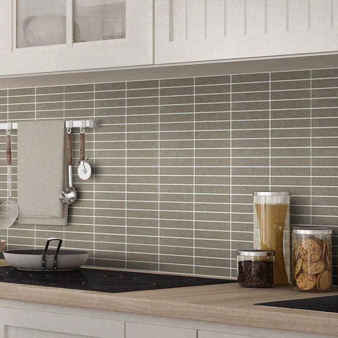 Klinker Arredo Quartz Brun Mosaic 2x30 cm