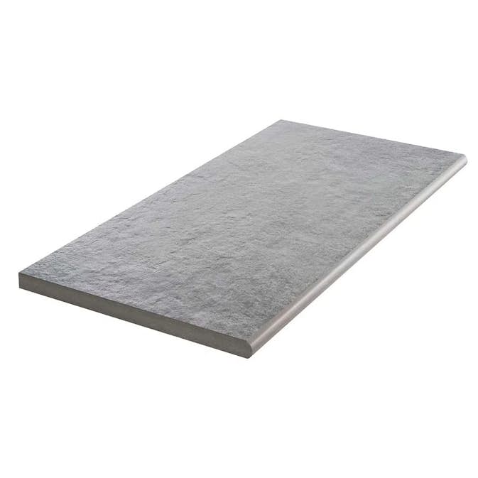 Uteklinker Bricmate Z Concrete Anthracite Grey Poolside/step 30x60 cm