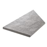 Uteklinker Bricmate Z Quartzit Grey Pool Inner Corner Left 30x60 cm