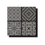 Klinker Lhådös Believe 20x20 cm Tassel Grafito