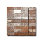 Klinkermosaik Lhådös Corten Brons 3x7 cm