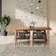 Klinker Hill Ceramic Guss Terrazzo Beige Polerad 60x120 cm