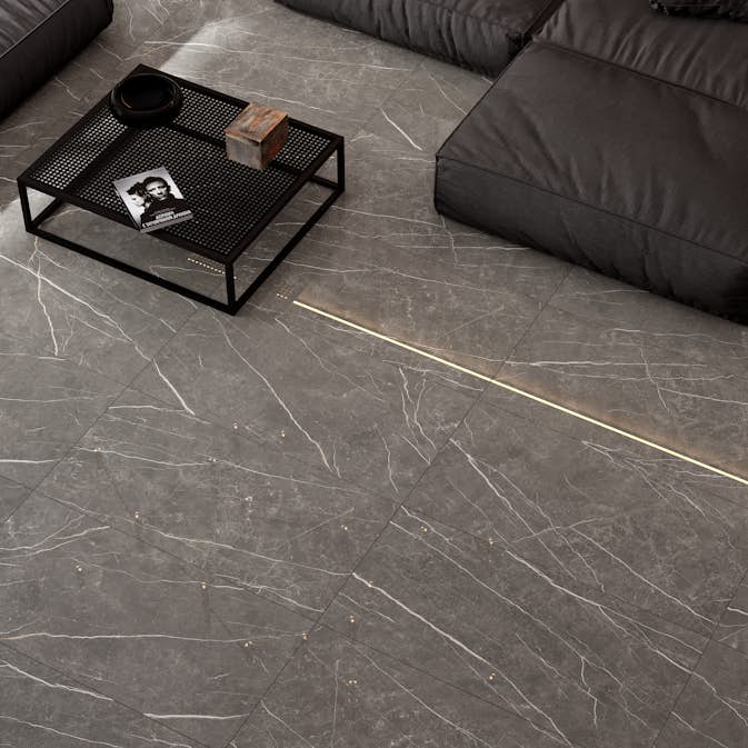 Klinker Hill Ceramic Prestige Mörkgrå Polerad 60x120 cm