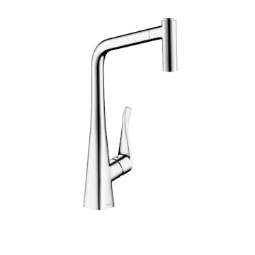 Köksblandare Hansgrohe Metris med Utdragbar Pip Stål