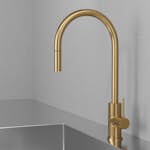 Köksblandare Scandtap Steel Accent med Utdragbar Pip