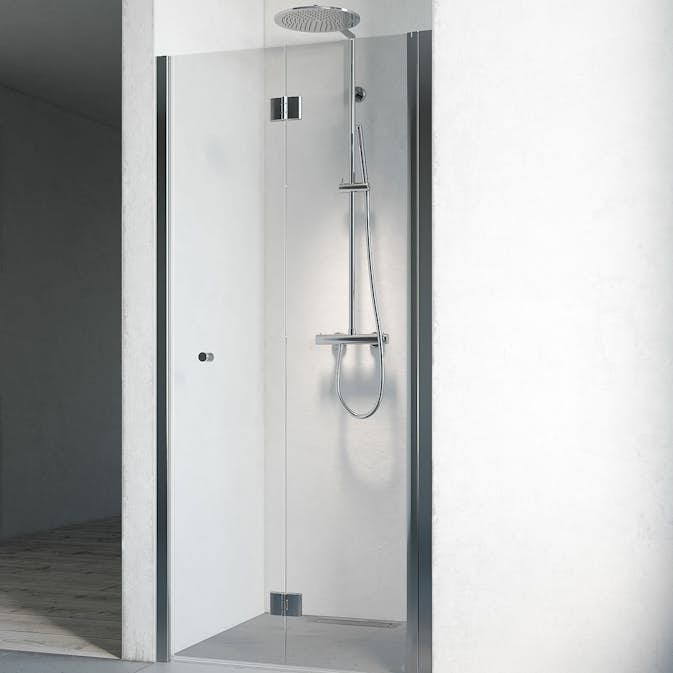 Duschdörr Macro Design Spirit Nisch Vikbar