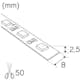 LED-Strip Hide-a-lite Flexibel R 12V LP