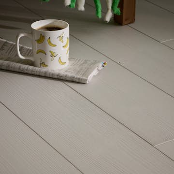 Massivt Trägolv Moelven Leva Sekel Grå 1-Stavs Furugolv