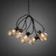 Ljusslinga Gnosjö Konstsmide Amber 20 LED-lampor, Utomhusslinga 4,75 m