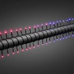 Ljusslinga Gnosjö Konstsmide 40 st Röd/Blå LED