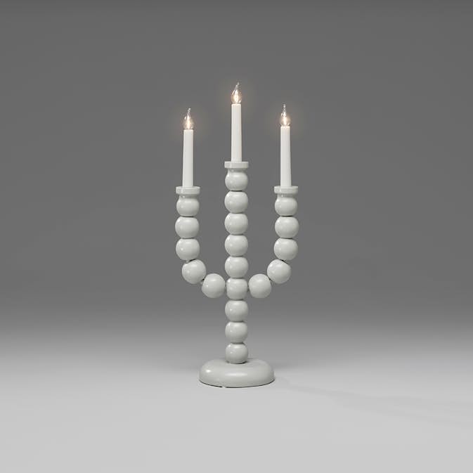 Adventsljusstake Gnosjö Konstsmide 3L Kulor