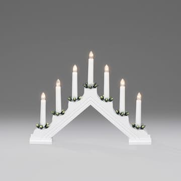 Adventsljusstake Gnosjö Konstsmide 7L H28