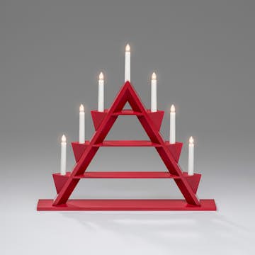 Adventsljusstake Gnosjö Konstsmide 7L med Hyllplan