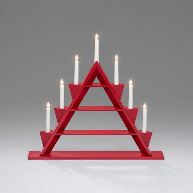 Adventsljusstake Gnosjö Konstsmide 7L med Hyllplan