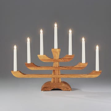 Adventsljusstake Gnosjö Konstsmide 7L på Fot H39