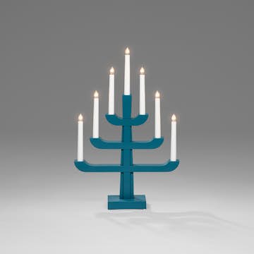 Adventsljusstake Gnosjö Konstsmide 7L på Fot H50