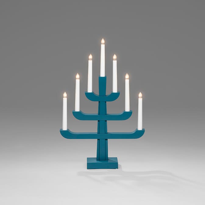 Adventsljusstake Gnosjö Konstsmide 7L på Fot H50