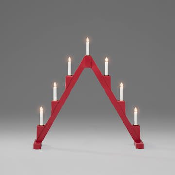 Adventsljusstake Gnosjö Konstsmide 7L Vikbar