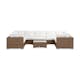 Loungegrupp Comfort Garden Bahamas 10-sits med Divan/Utebord Utomhus