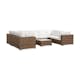 Loungegrupp Comfort Garden Bahamas 10-sits med Divan/Utebord Utomhus