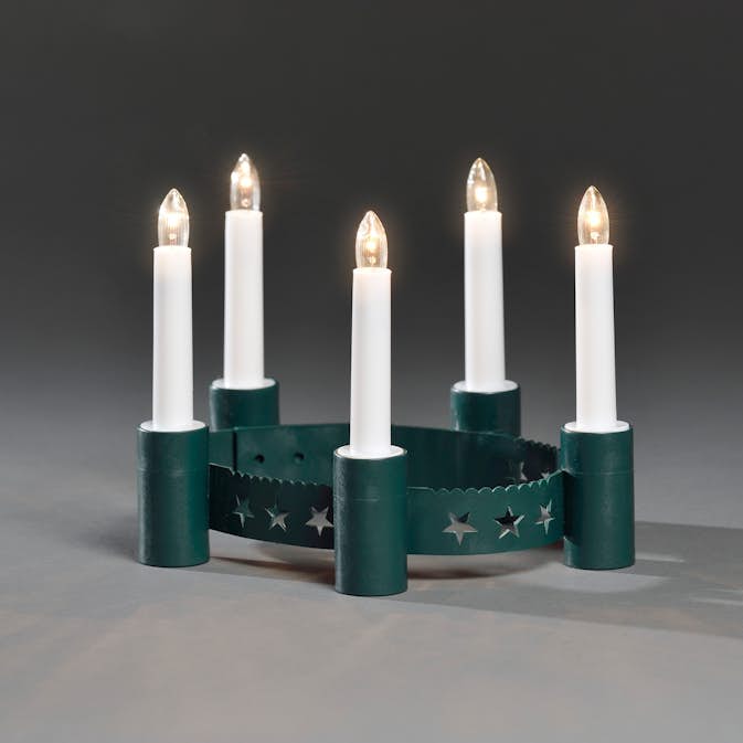 Luciakrona Gnosjö Konstsmide Grön