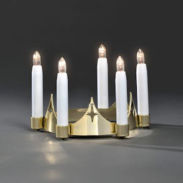 Luciakrona Gnosjö Konstsmide B/O LED