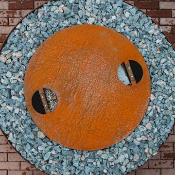 Lock GrillSymbol för Luna eldstad