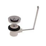 Lyftventil FM Mattsson Krom med Bräddavlopp