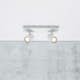 Takspotlight Nordlux Frida 2-Spot Vit Metall Spotlight Tak