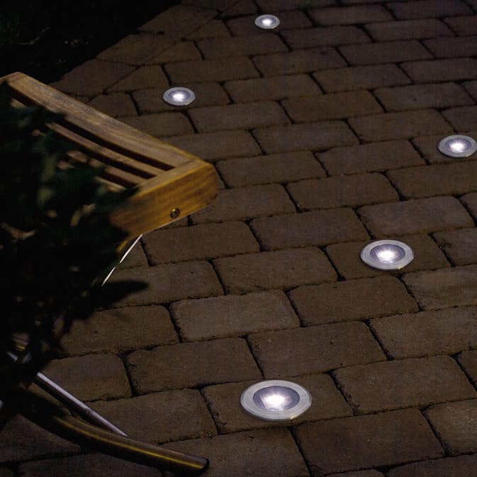 Markspot Gnosjö Konstsmide LED Solcellslampa Batteri 2xaa