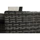 Matgrupp Comfort Garden Round Utemöbel med 6 Sittplatser Runt Bord