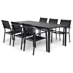 Matgrupp Comfort Garden Tunis med 6 Stolar