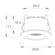 Downlight Designlight Q 2700K Snabbkoppling Ip40 Vit 10-Pack