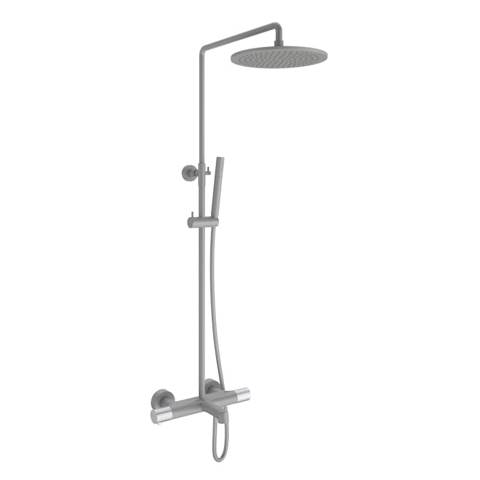 Takduschset Bathlife Vidd Tak med Badkarsblandare