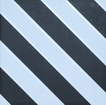 Klinker Tenfors Lines Black 20x20 cm