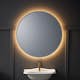 Badrumsspegel Miller Badrum Ambient Touch Classic Rund