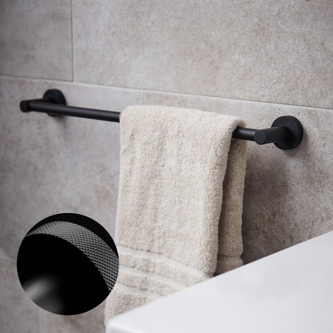 Handduksstång Miller Badrum Bond Diamond Enkel