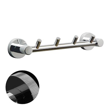 Handdukskrok Miller Badrum Bond Groove 4-Krok