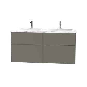 Tvättställsskåp Miller Badrum City 120 för Heltäckande Tvättställ