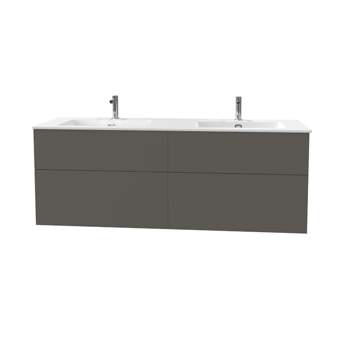 Tvättställsskåp Miller Badrum City 120 för Heltäckande Tvättställ